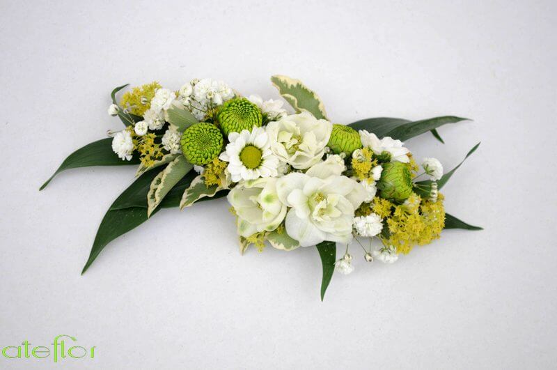 Kompozycja_mieszana_Kraków_chryznatema_margaretka_gipsówka_biel_żółty_zieleń_ateflor_DSC_7552